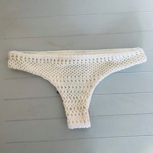 NWT Brandy Melville Crochet Knit Bikini Shorts